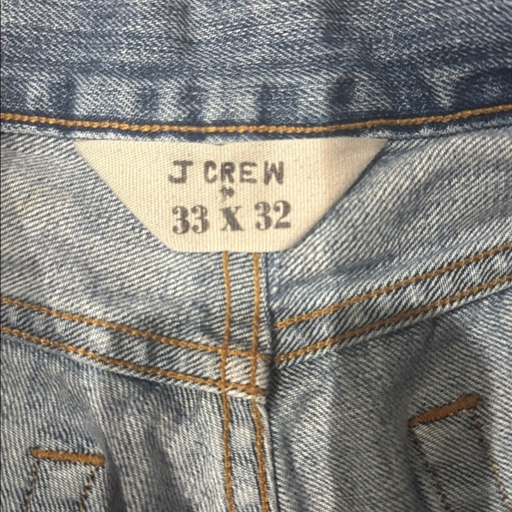 J. Crew Distressed Denim Cutoff Shorts Blue size 33
